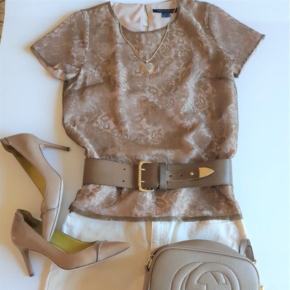 French Connection Tops - Lace Top By French Connection Size 6